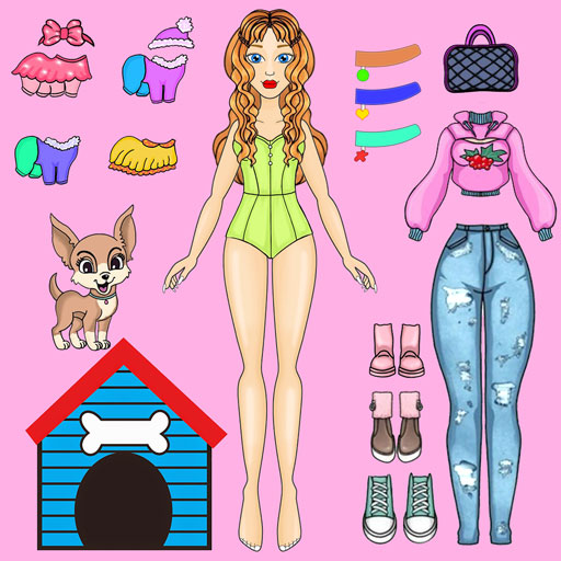 Chibi Doll Maker DIY Dress up logo