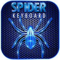 Blue Spider Keyboard Theme