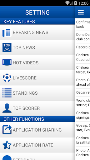 Latest News for Chelsea Screen 3