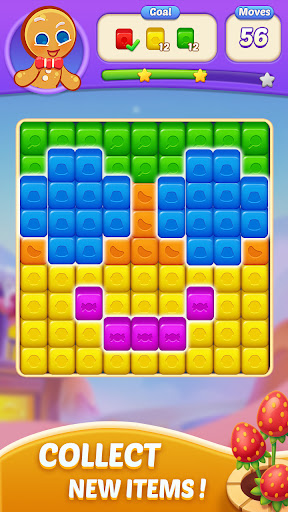 Android application Candy Blast Fever:Cubes Crush screenshort