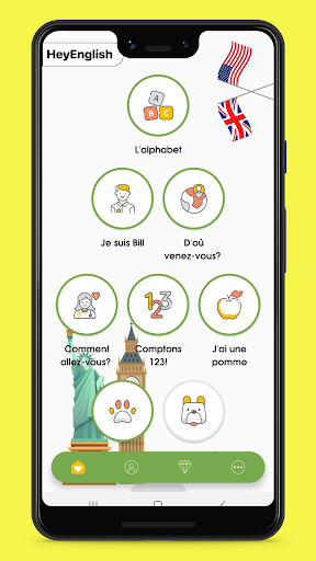 Aperçu de l'application