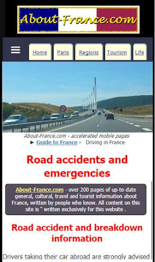 Driving in France - rules rou