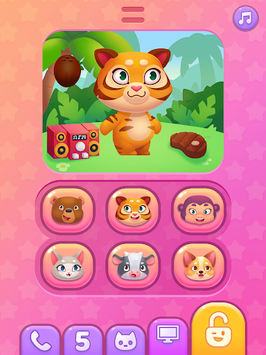 Baby Phone 2 numbers  sounds