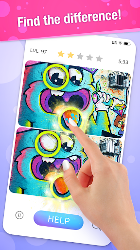 Android application Differences: Spot it screenshort