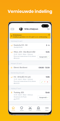Hockeyclub 's-Hertogenbosch Screenshot 4 - AppWisp.com