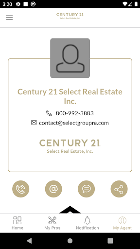 CENTURY 21 Select Concierge Screen 3