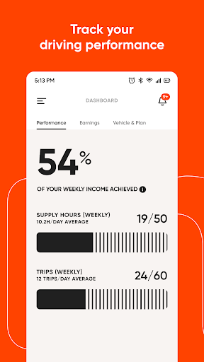 Android application Moove App screenshort