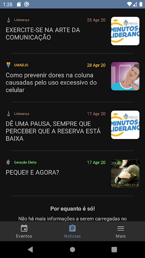 Jovem Pentecostal Screen 2