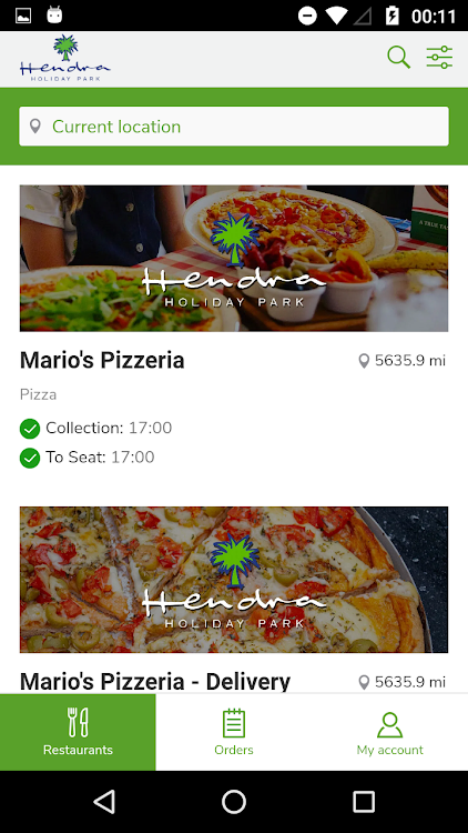 Hendra Holidays – Food & Drink - 1.0.10 - (Android)