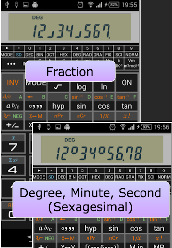 Scientific Calculator 995 Screen 3