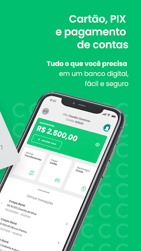 CeapeBank: conta, crédito, PIX Screen 2
