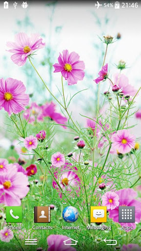 Android application Sweet Flowers Live Wallpaper screenshort