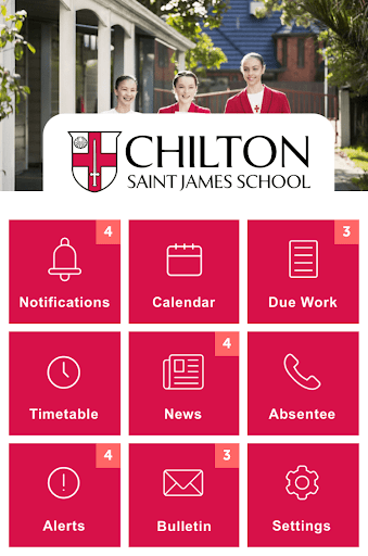 Android application Chilton Saint James School NZ screenshort