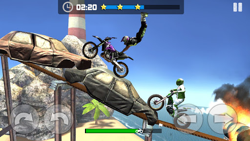 Sky Bike Stunt Master : Free Offline Racing Game apkdebit screenshots 5