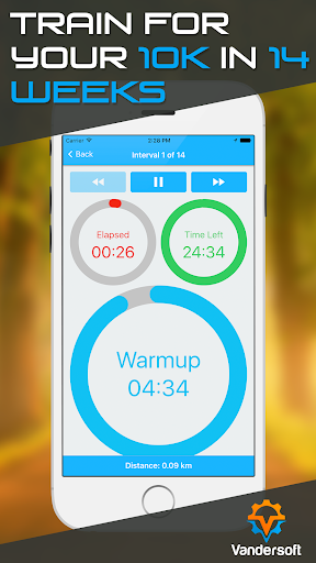 Android application 10K Run - Couch to 10K Race GP screenshort