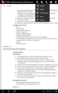 PDF and DJVU Reader Screenshot