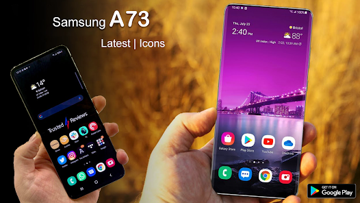 Captura 4 Samsung A73 Launcher Wallpaper android