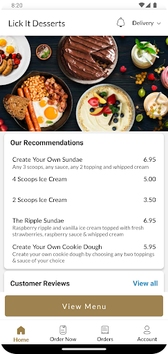 Lick It Desserts Screen 2
