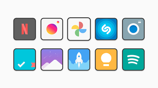 Flat Square Icon Pack APK (remendado/completo) 3