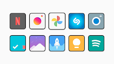 Flat Square - Icon Packのおすすめ画像3