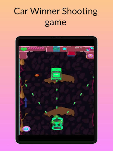Android application shooting game : winner car screenshort