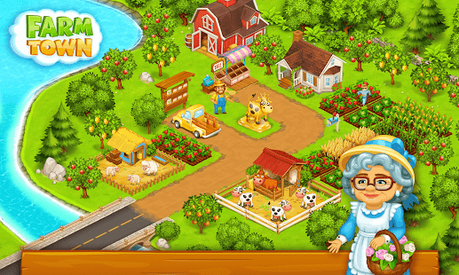 Farm Town: Happy farming Day & food farm game City Unlimited Money