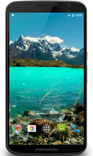 Android application Landscape Video Live Wallpaper screenshort