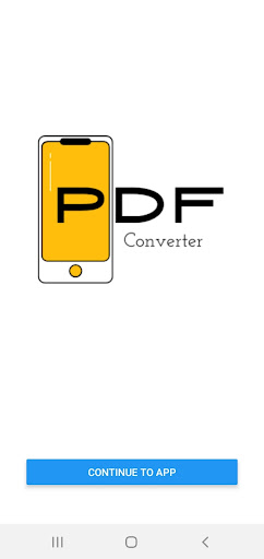 Android application Easy PDF Converter: ImageToPDF screenshort