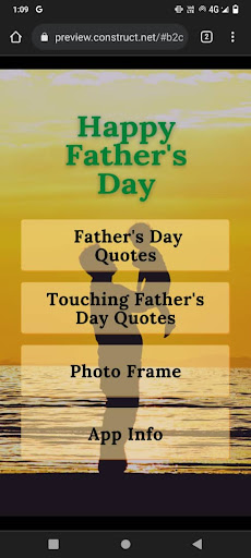 Android application Happy Father's Day 2024 screenshort