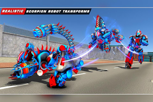Scorpion Robot Transforming u2013 Robot shooting games 1.11 APK screenshots 4
