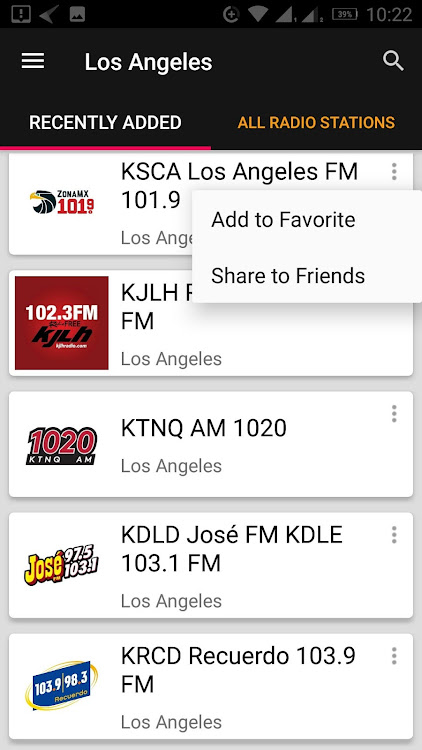 Los Angeles Radio Stations - 7.6.4 - (Android)
