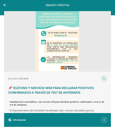 Alacón Informa Screen 3
