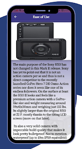 Sony RX0 II Camera Guide