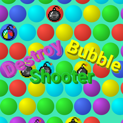 Destroy Bubble Shooter logo
