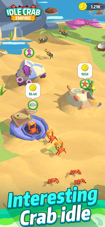 Game screenshot Idle Crab Empire apk download