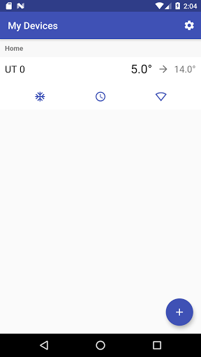 Android application Homenetic screenshort