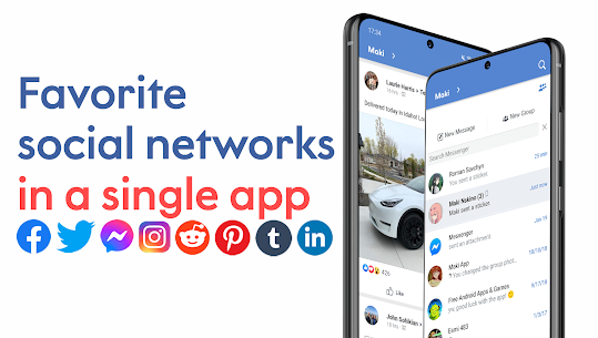 Maki Plus all social networks in 1 ads v4.8.9.6 build 359  Mod APK 1