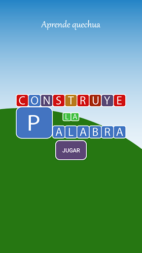 Android application Forma palabras en quechua screenshort