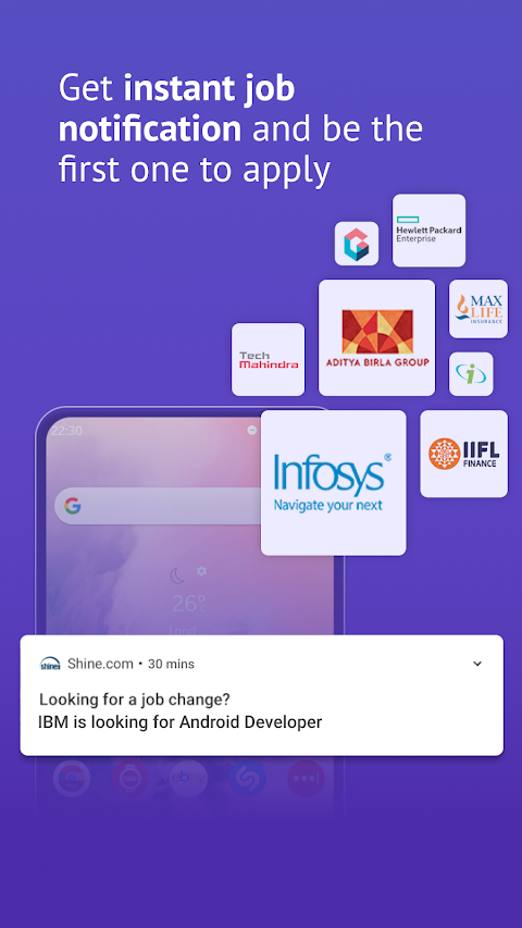Shine.com Job Search Appのおすすめ画像1