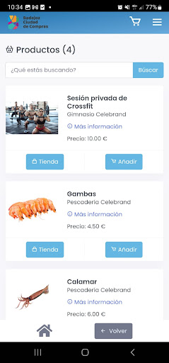 Comercios Badajoz Screen 3