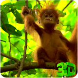 3D Monkey icon