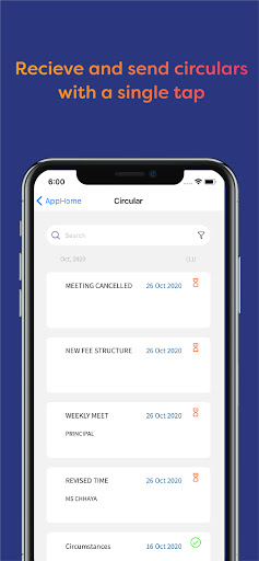 Android application Schoolmate screenshort