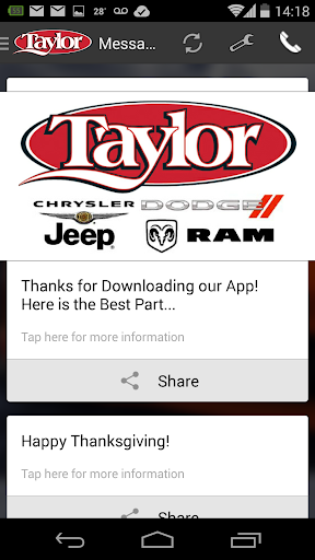 Taylor Chrysler Jeep Dodge Inc Screen 2