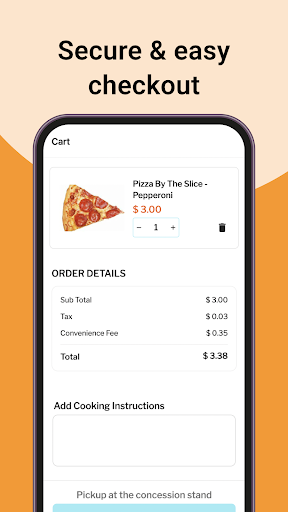 Snack Shack App Screen 3