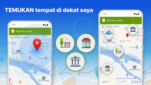Berbagi lokasi: GPS pelacakan screenshot 8