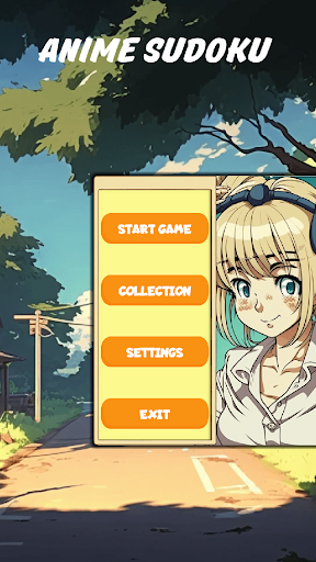 Android application Anime sudoku screenshort