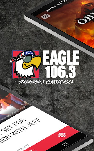 Screenshot of Eagle 106.3  (KYGL)