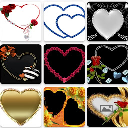 Icon image اطارات الصور قلب حب للتصميم