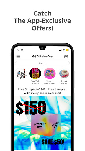 Android application That Bath Bomb Shop Official! screenshort