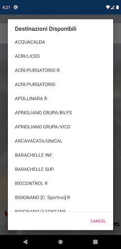 IAS Infomobility Screen 3